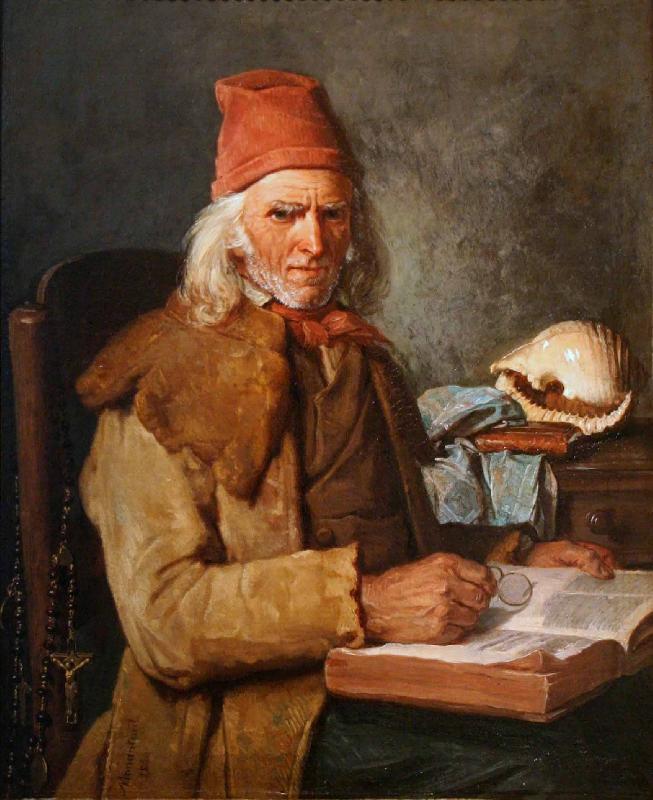 Jean-Jacques Monanteuil The Old Schoolmaster